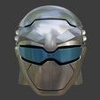 Screenshot_1.jpg Silver Beast Ranger Helmet Cosplay 3D printing
