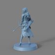 elf-3.jpg Figurine de Ranger elfe féminin pour les jeux de rôle sur table