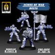 x PRE-SUPP Ld “NY SCIONS OF WAR DEITA MODULAR # PARTS & KNIGHT $OUL// Studio jy Scions of War: Collection