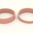 05.jpg Peace Ring Couple Platinum
