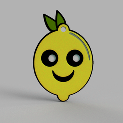 LIMON,FELIZ-V2.png PORTE-CLÉS CITRON HEUREUX