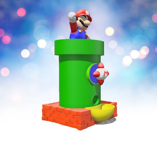 Mario2-removebg-preview.jpg Super Mario Bros Candy Dispenser