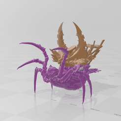 Trapdoorspider.png Free STL file Exodite Trapdoor Spider Webway Transport・3D printing template to download, Duckandcabbage