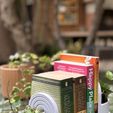 IMG_6389.jpeg Bookend Planter – Functional & Stylish Storage for Books & Plants 3D Printed Bookend with Water Reservoir!