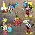 Disney-birthday.jpg Set of 100 Disney Ornaments #2