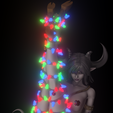 Schermata-2023-12-02-alle-10.17.31.png Sexy Christmas Tree Krampus - 1to10 statue STL file 3D print model
