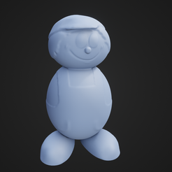 Mascot_1.png Fichier STL gratuit Mascotte・Objet à télécharger et à imprimer en 3D