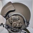USCM Dropship Pilot Helmet , aliens , Ferro , 3d