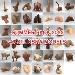 Sans-titre-1.jpg STL file SUMMER PACK 2023 40 STL NFSW MODELS・3D printing template to download