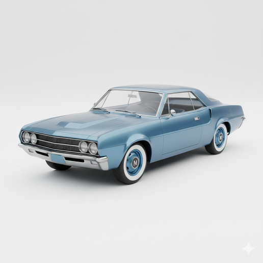 AMC Marlin muscle car, vehicle, car model, vintage car, diorama, race car, car STL, car, hypercar, supercar, JDM, drift car, sports car, classic car, SUV, garage, car 3D, pickup, automobile, truck
