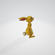 2.png Rabbit from Winnie-the-Pooh 3d model low poly