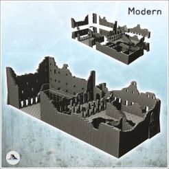 1-PREM-B18.jpg Fichier STL Ruines de l'abbaye de Monte Cassino (partie sud-ouest) (Monte Cassino, Italie) - Deuxième guerre mondiale Deuxième guerre mondiale Campagne de l'Ouest États-Unis Royaume-Uni Allemagne・Modèle imprimable en 3D à télécharger