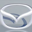 8.jpg Mazda Emblem 3D Print Ready 3D print model