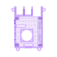 SLIM_25MM_SLOTTED.STL Raspberry Pi 4B Case