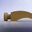 hammer2.JPG Hammer 3D Model - Accessory for Your Bookshelf :)