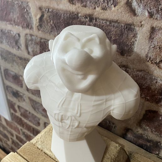 figurine of peter parterre (Spider-Man and Gargamel) 3D model