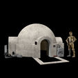 2023-01-02-150408.png Star Wars Lars Homestead Entry Dome for 3.75" and 6" figures