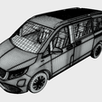 11.png Mercedes-Benz EQV 2024 Van - Luxury Electric 3D Model