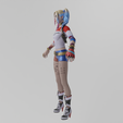 Harley-Quinn0015.png Harley Quinn Lowpoly Rigged
