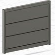 Porte-de-garage-style-B.png 1/18 Porte de garage B / Garage door B diecast