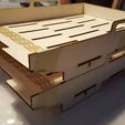 Laser-Cut-A4-Stackable-Trays-DXF-File.jpg 📁 laser cut a4 stackable trays dxf file document organizer desk paper tray svg cnc vector