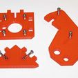 6mm_replacement_parts.jpg Printable Prusa i3 Frame Parts for Laser-cut (6mm) Frames