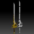 Preview51.jpg The Power Sword, Subternia Blade and Preternia Blade - He-man Netflix Version 3D Print model
