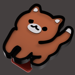 fox_2023-Mar-15_01-22-01AM-000_CustomizedView20383330429_png.png STL file Cat for Monitor Top・3D printable model to download