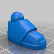 Leftfoot.png Free STL file Gloomy Angels Walking Coffin・3D printer model to download