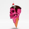 0004.jpg Skull Sundae Ice Cream Pop Pop Surrealism toy