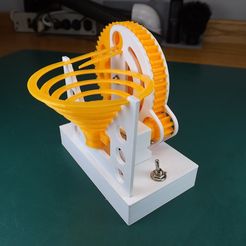DSCF4465.JPG Archivo STL gratuito Base de la batería para máquina de mármol motorizada・Idea de impresión 3D para descargar