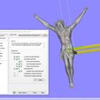 Screenshot_4.jpg Jesus pendant jewelry cross pray christian 3D print model