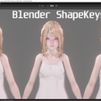 5.png Girl in Casual Clothing 0001 - Realistic Female Character - Blender Eevee