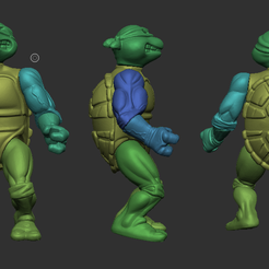 3D printing Lego Ninja Turtle for lego duplo • made with DE200・Cults