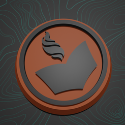 wizard.png Archivo STL Ficha de personaje D&D - Mago・Objeto imprimible en 3D para descargar
