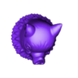 inosuke.stl STL file Inosuke Head - Keychain・3D printer design to download