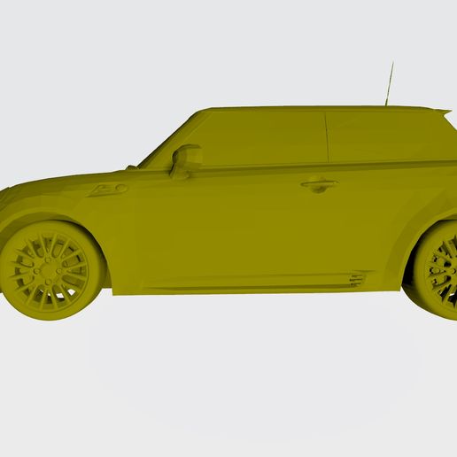 Mini Cooper 3D Model Stl 3D model