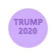 trump2020coster.stl Trump 2020 coster