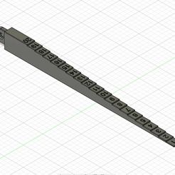 Jauge 1 à 20.JPG Archivo STL gratis Medidor de espesor de 1 a 20 mm・Objeto para impresora 3D para descargar