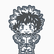 EFDFGHFGH.png DEKU 2 MIDORIYA COOKIE CUTTER - MY HERO ACADEMY /BOKU NO HERO / ANIME COOKIE CUTTER