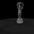 camera010.png Neoclassical Pedestal Table with Bird Supports