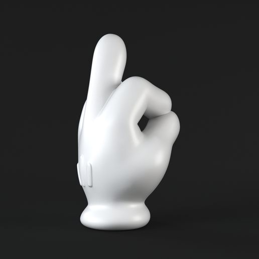 Mickey Hand - Pinch・ STL File for 3D printing・Cults