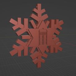 Screenshot_22.jpg STL file Christmas Flake DrWho Tardis・3D print model to download
