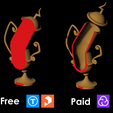 a KaX=) [ORR Paid (2) Scrooge McDuck trophy (hollow version)