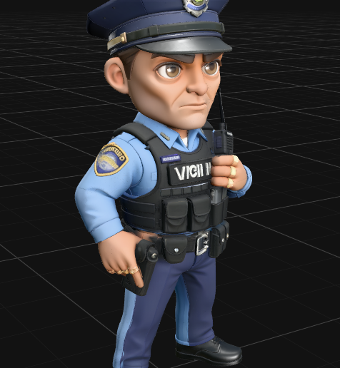 🚓 Figura Chibi 