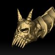 skull2.jpg World of Warcraft Gorehowl Axe 3D Printable .STL File