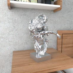 43.effectsResult.png Descargar archivo STL Escultura de hombre 43 • Objeto para impresión 3D, RandomThings