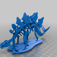 101_Assembly_v6.png [3Dino Puzzle] Classic Style Stegosaurus