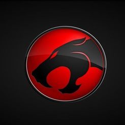 Thundercats-Logo.jpg Free STL file thundercats・3D printing idea to download