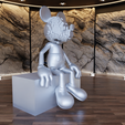 Renders0004.png Mickey Mouse Seated Mosaic Fan Art Toy